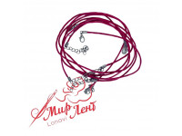Шнурок для кулона фуксия (хлопок) Шнурок для кулона фуксия (хлопок)