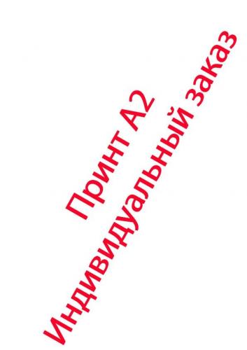 Принт А2 индивидуальный заказ